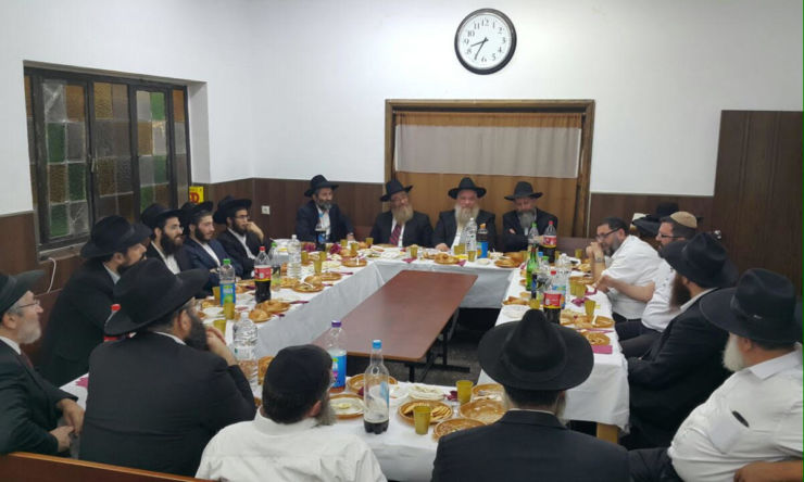 ראשי קהילות גיאורגיה בהתוועדות 'צאתכם לשלום' לנוסעים