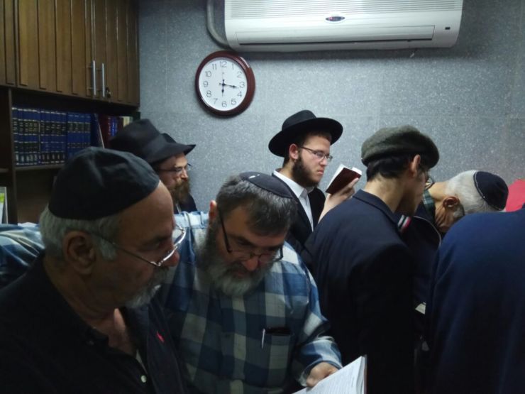 סיום הרמב"ם על ציון אביו של הרבי באלמא אטא