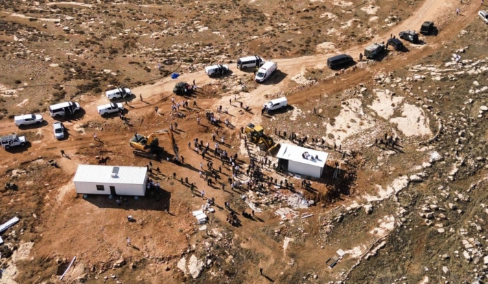 ממשלת ימין? גבעת 'צור משגבי' פונתה ממתיישבים יהודים