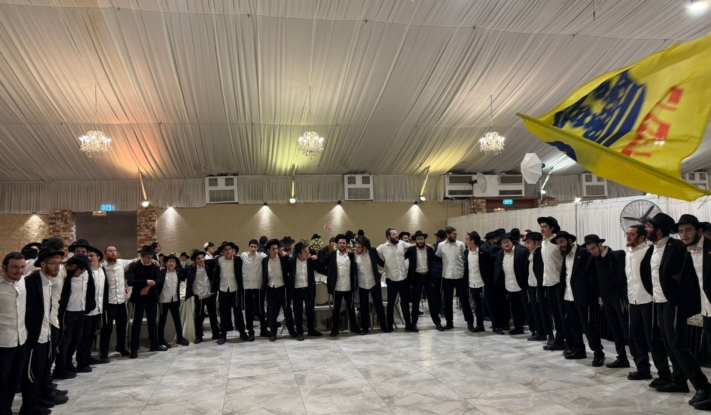 כפר חב''ד: שמחת חתונת משפחות רוזנבלט - פרלשטיין