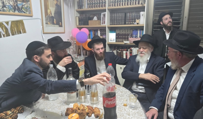 שמחת הלחיים של משפחות זליקוביץ - שטיגליץ