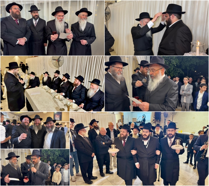 כפר חב''ד: שמחת חתונת משפחות קורץ - אלישביץ