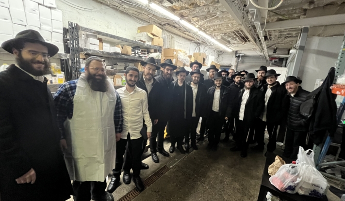 תלמידי מסלול הסמיכה ב-770 זכו לניסיון מעשי במליחה