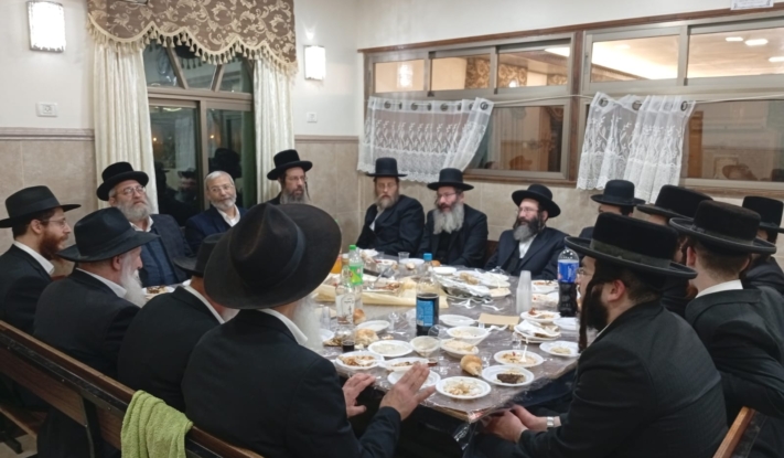 בעיר התורה והחסידות התוועדו עם הרב משה ויינר