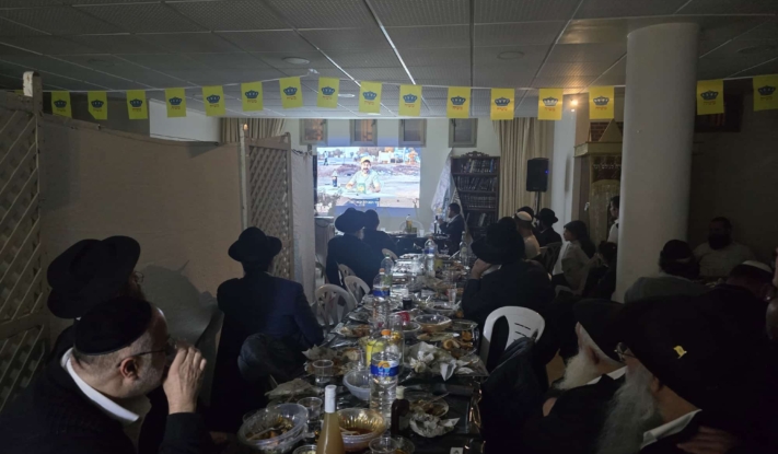 ירושלים: התוועדות י"ט כסלו בשכונת גילה א'