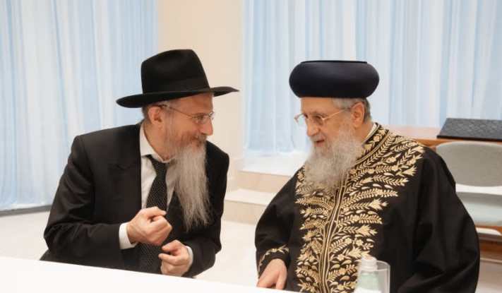 רושם עז מביקורו של הראשון לציון הרב דוד יוסף במוסקבה