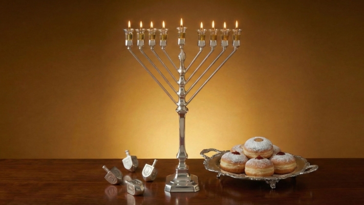 שיעור מרתק בהלכות חנוכה מפי הרב לוי יצחק הלל