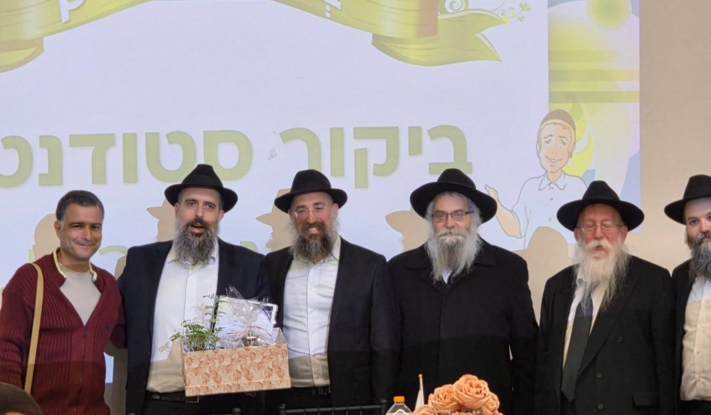 כ-40 סטודנטים התארחו בת"ת 'צבאות מנחם' חיפה והקריות