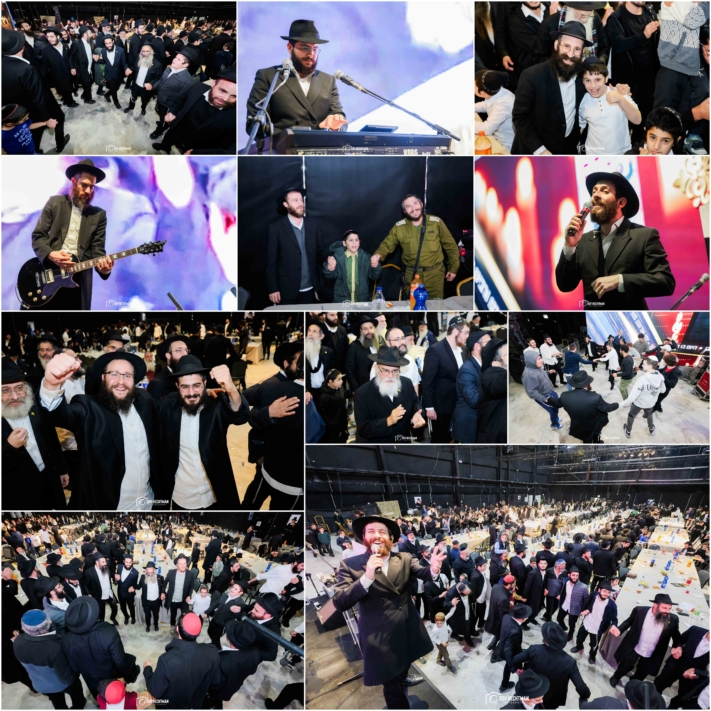 בריקודים ובשמחה: רבים חגגו את 'דידן נצח' בראש העין