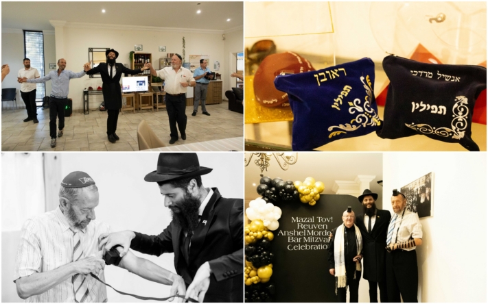 בגילאי 73 ו-74: בר-מצווה כפולה ומרגשת בנמיביה, אפריקה