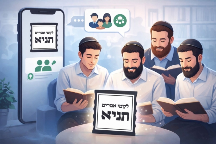 לכבוד כ״ד בטבת: שדרוג לאפליקציית תניא ללימוד משותף