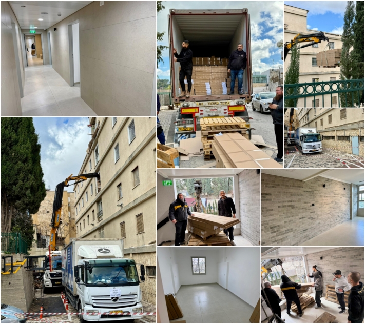 50% הושלמו: תנופת שיפוץ מרשימה בפנימיית הישיבה בצפת