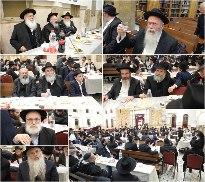 יו''ד שבט בכפר חב״ד - מאות חסידים בהתוועדות המרכזית
