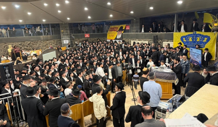 טבריה: מעמד סיום הרמב"ם חגיגי על קברו של הרמב"ם