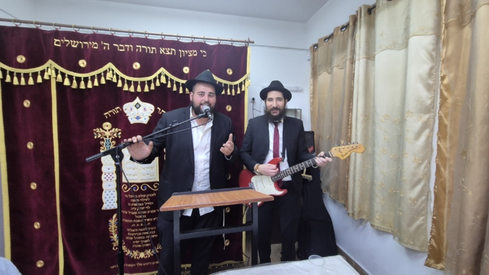 מעמד סיום הרמב''ם בבית חב''ד המרכזי קרית גת