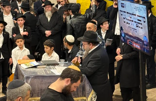 כמיטב המסורת - ישיבת חח״ל צפת בסיום הרמב״ם