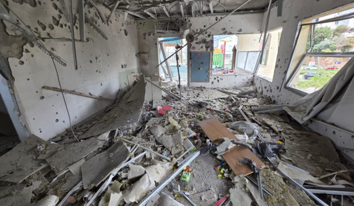 נס גדול: פצצת מצרר פגעה ישירות בגן ילדים בראשון לציון