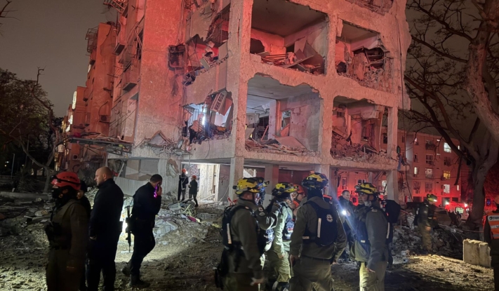 אר"ן בערד: 75 פצועים מפגיעה ישירה של טיל איראני