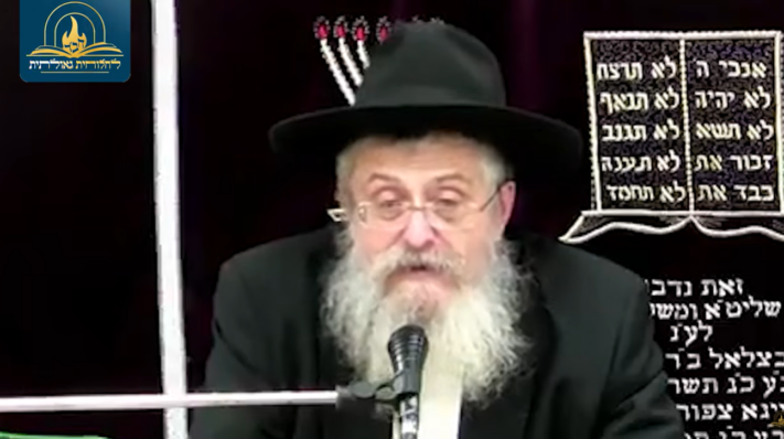 הרב יורקוביץ' בשיעור מקיף על הלכות הפסח