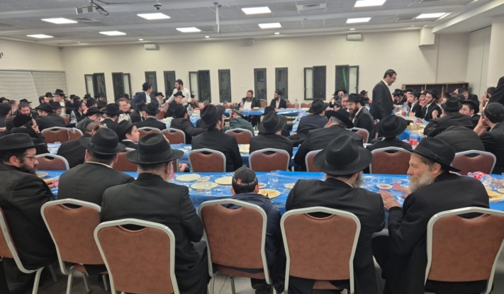 חיות ולהט בצפת: מאות התוועדו לרגל יום הבהיר י"א ניסן