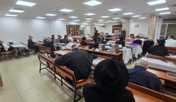 פתח תקוה: כינוס תורה מרכזי בבית הכנסת 'הדר מנחם'