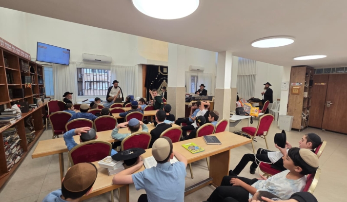 חדרה: כינוס תורה בביהכנ''ס 'חסידים' לילדי הקהילה