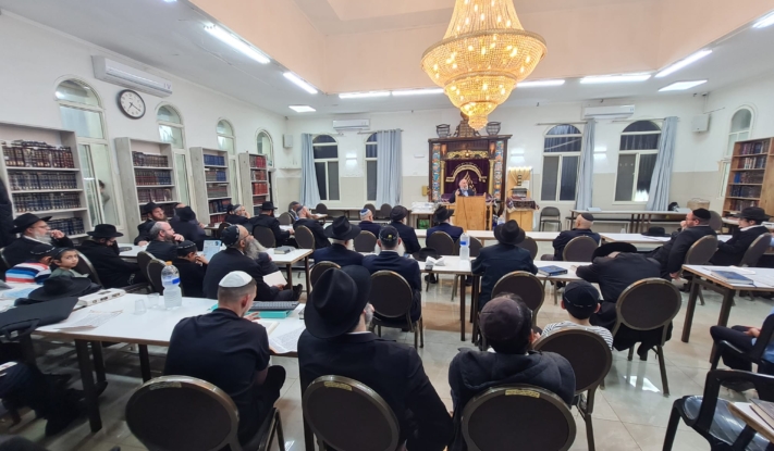 עפולה: כינוס תורה במוצאי איסרו חג פסח כהוראת הרבי
