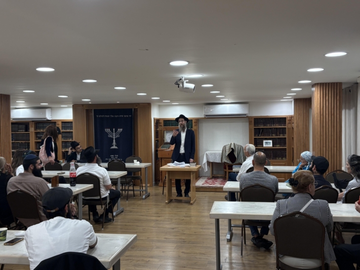 יום הורים מרגש בישיבה ברמת אביב