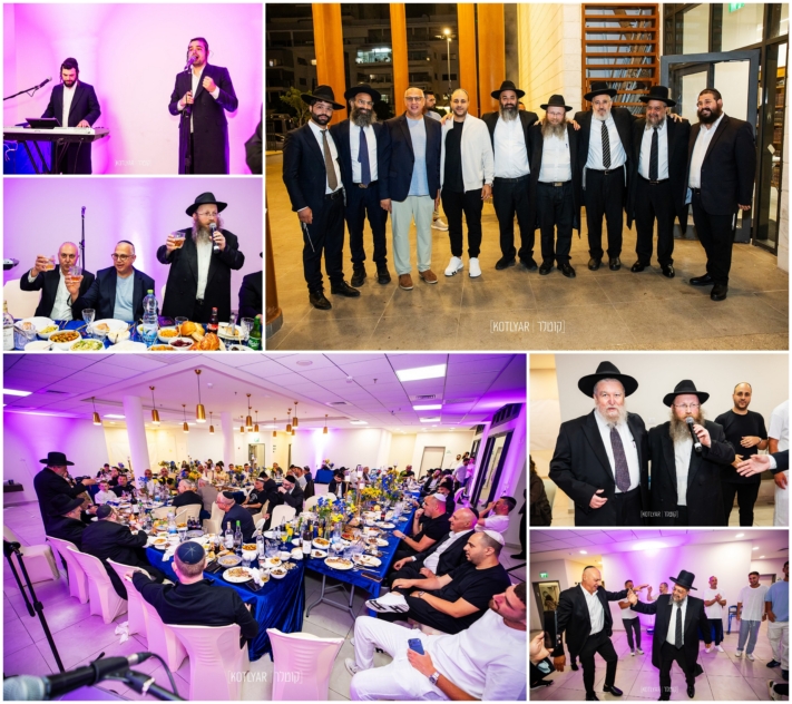 בהמשך למתן תורה: ידידי ישיבת חב"ד אור יהודה באירוע חגיגי