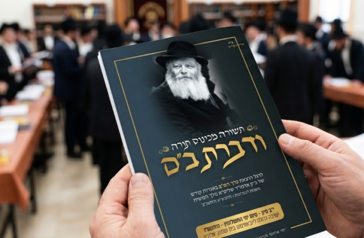 בית שמש: ה'תשורה' מהכינוס לרגל הוצאת כרך המ"ב באג''ק