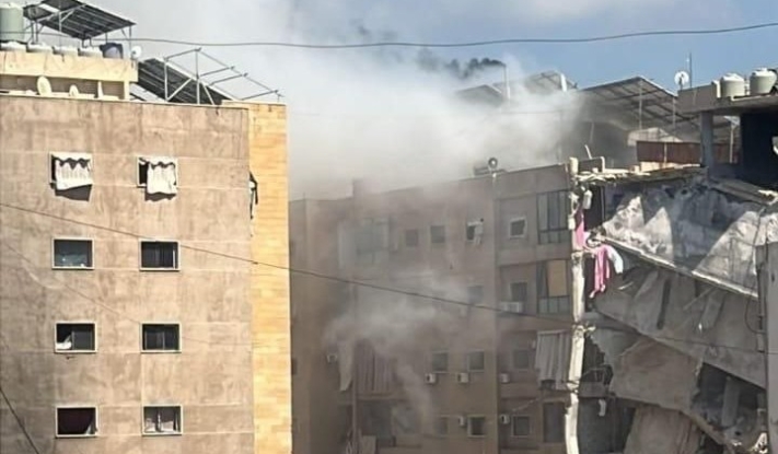 התגובה הישראלית לירי: צה"ל תקף מטרות חיזבאללה בדאחיה